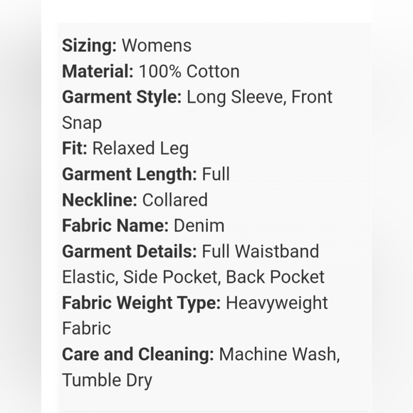 Levi's Jumpsuit - Picture 5 of 5